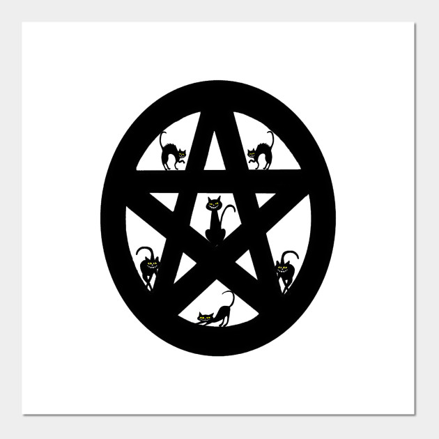 Black Cat Pentacle